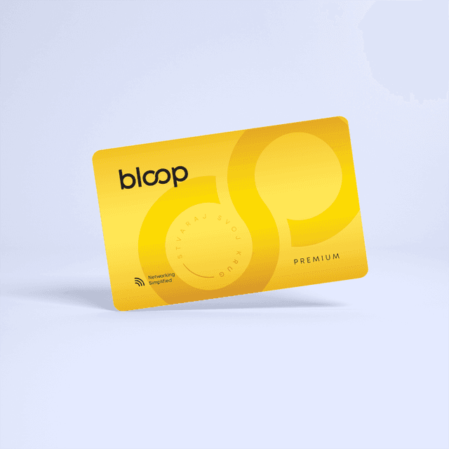 Bloop card